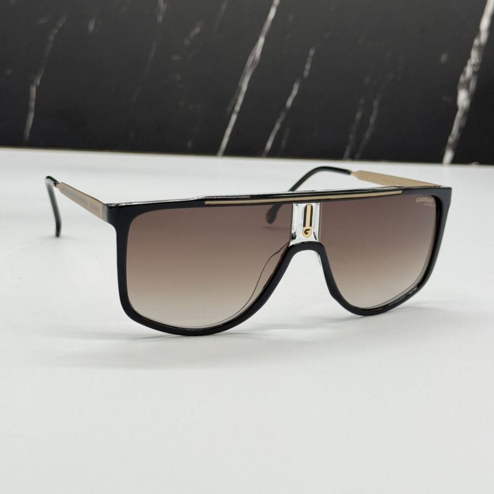 NEW CARRERA 1056/S 2M2 SUNGLASSES MEN BROWN GOLD AVIATOR EYEWEAR
